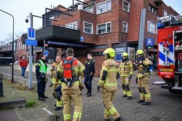 Rookontwikkeling bij restaurant in Bergen