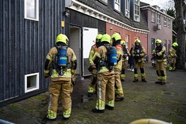 Rookontwikkeling bij restaurant in Bergen