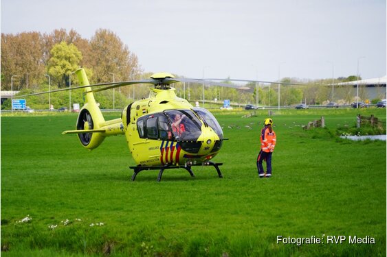 Fietser zwaargewond na ongeval op Hoeverweg