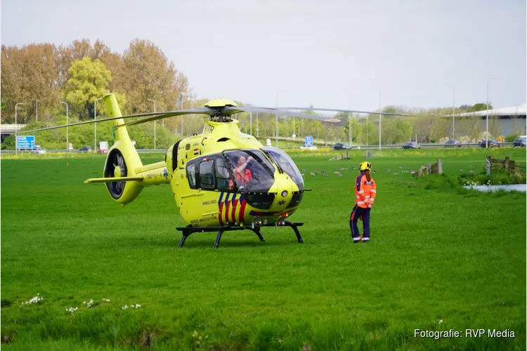 Fietser zwaargewond na ongeval op Hoeverweg