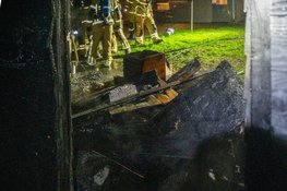Aanbouw van woning volledig afgebrand in Bergen