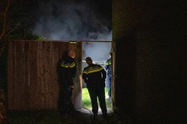 Aanbouw van woning volledig afgebrand in Bergen