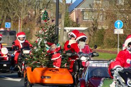 Santa Máxima-motortocht met 156 motoren haalt duizenden euro’s op voor zieke kinderen