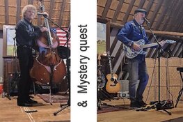 Hans Laduc en Edwin Beukers in Muziekcafë Soigné