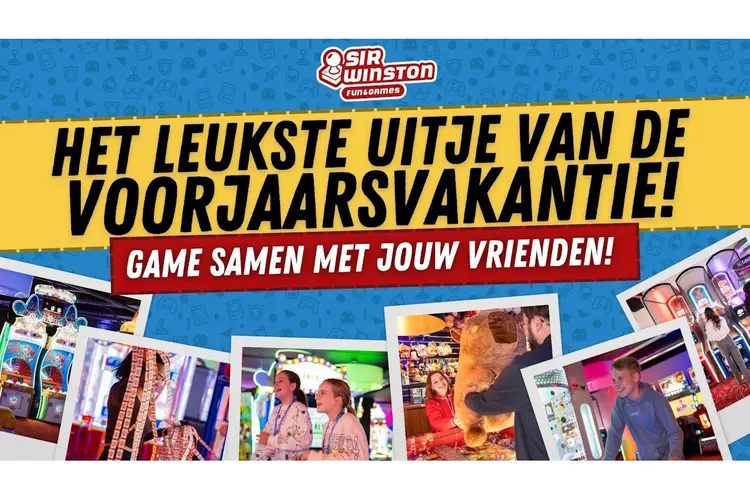 Vier een onvergetelijke voorjaarsvakantie bij Sir Winston Fun & Games!