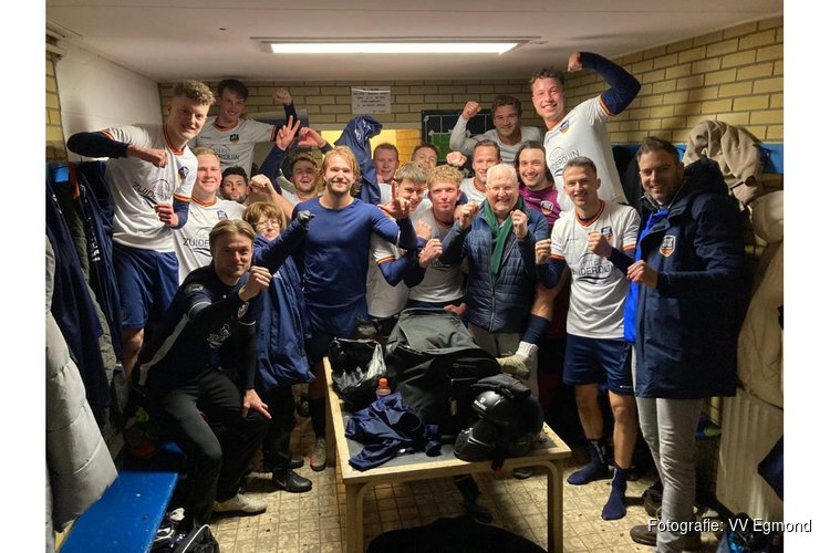 VV Egmond naar achtste finale districtsbeker