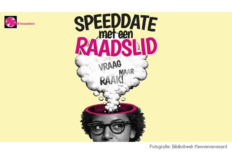 Speeddates met (toekomstige) raadsleden. In gesprek over jouw gemeente richting de verkiezingen van 2026