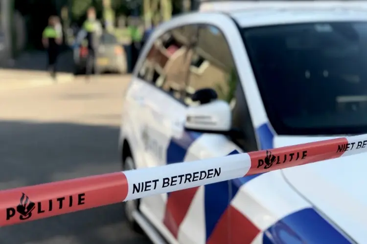Kop-staartbotsing op N512 bij Egmond aan den Hoef