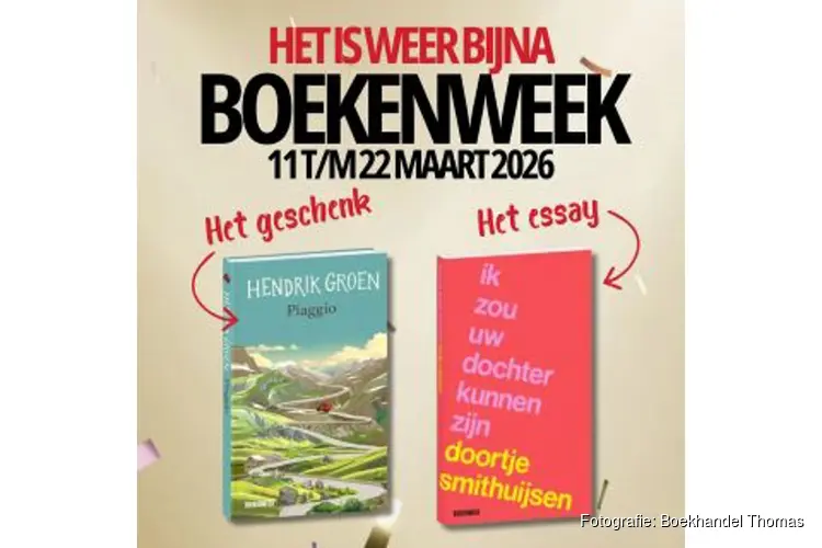 Boekhandel Thomas viert de Boekenweek in een nieuw jasje