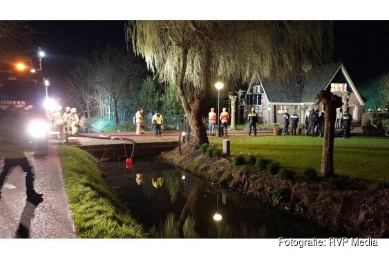 Brand in woning opgeschaald naar grote brand