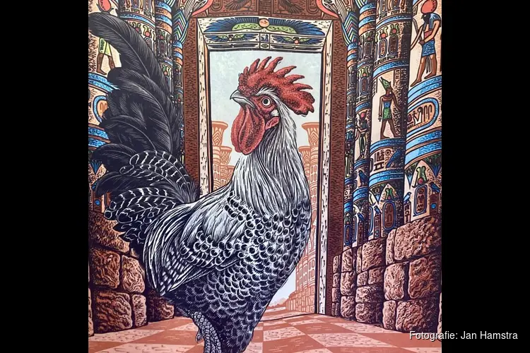 Expositie ‘Reizende Penselen’ in Bibliotheek Bergen