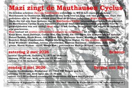 Mazí zingt de  Mauthausen Cyclus