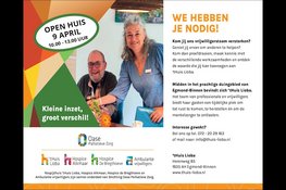 “Ik ga altijd met een glimlach naar huis”