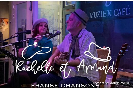 Rachelle en Armand op 12 april 2026 in Muziekcafé Soigné