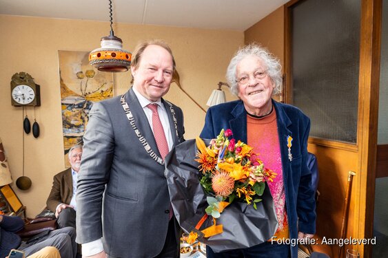 Koninklijke onderscheiding voor pionier Hans Laumanns