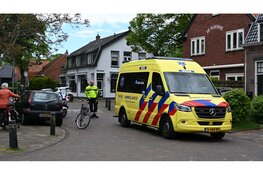 Fietser naar het ziekenhuis na val