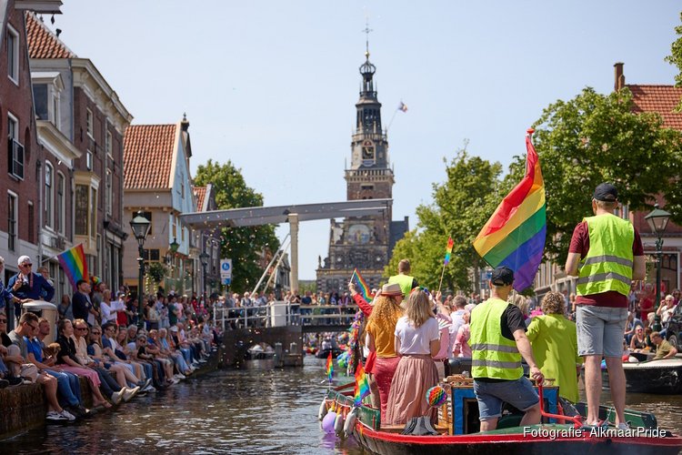 Grachtenparade op zaterdag 30 mei moet hoogtepunt van Alkmaar Pride worden