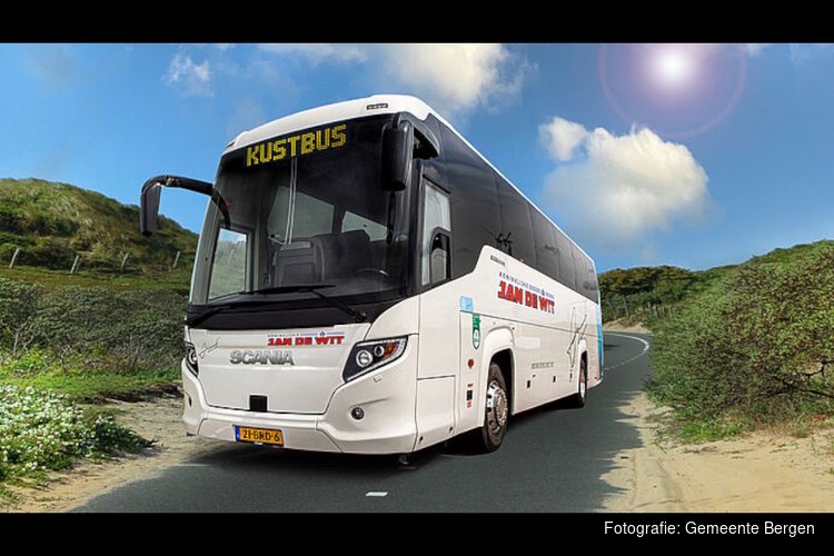 Duurzaam en gratis naar Bergen aan Zee met de kustbus