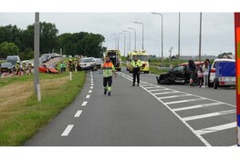 Meerdere gewonden na ernstig verkeersongeval op de N9 bij Schoorl