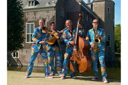 The Busquitos; jazz én comedy, een vermakelijk optreden in het Vredeskerkje in Bergen aan Zee