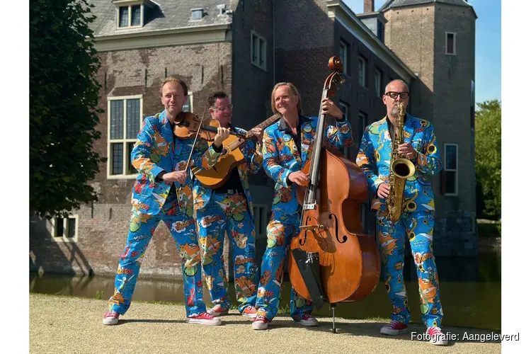 The Busquitos; jazz én comedy, een vermakelijk optreden in het Vredeskerkje in Bergen aan Zee