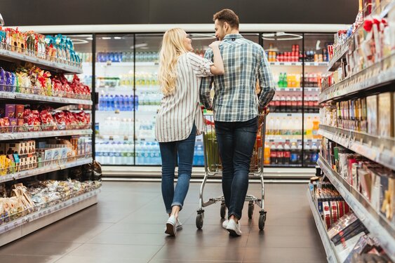 Supermarkten in Bergen