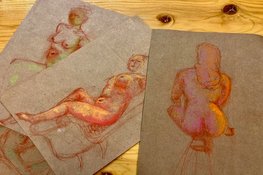 Art Gallery Tha Banque Plein 29 Bergen organiseert: Model tekenen en of 3d klei schetsen op zaterdag 29 augustus van 09.30-12.00 uur voor 20,- euro