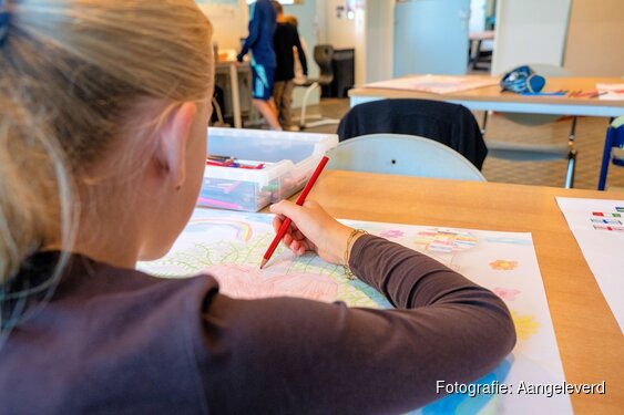 Kindertekeningen op Kunst10Daagse
