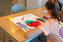 Kindertekeningen op Kunst10Daagse