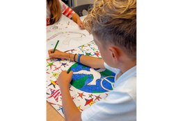 Kindertekeningen op Kunst10Daagse