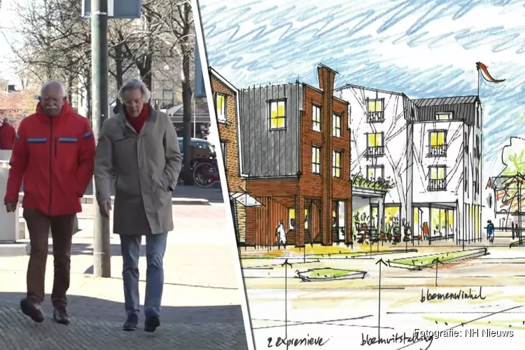 Rechter zet streep door omstreden bouwplan dorpshart Bergen: "De vlag hangt uit"