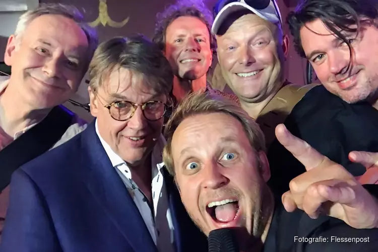 Bijzonder optreden tijdens Jazz&Sail: gastoptreden Henk Westbroek Nederpop All Stars