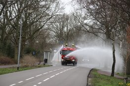 Brandweer Bergen neemt nieuwe tankautospuit in gebruik