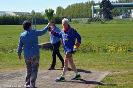 Henk Vos (72) slaagt in marathon-missie