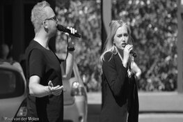 Plezier als drijfveer bij buitenoptredens Jeffrey Schenk en Suzan de Reus