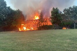 Woningen gespaard gebleven bij schuurbrand in Bergen