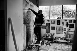 Uitnodiging opening Point of no Return - expositie van Giorgi Shengelia