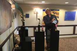 Beeldhouwer Ruurd Hallema met werk te zien in Bergen aan Zee