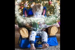 Bibliotheek Kennemerwaard in de decembermaand