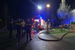 Brand in woning in Groet snel onder controle