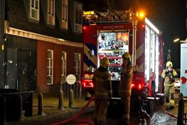 Brand in bovenwoning in Bergen