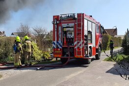 Grote brand in Egmond-Binnen