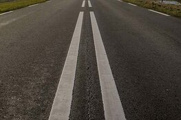 Nieuwe belijning op kruisingen Randweg (N512) in Egmond-Binnen