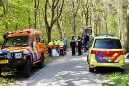 Mountainbiker gewond in Schoorl