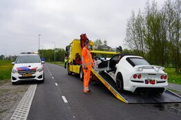 Peperdure Lotus gecrasht aan Kogendijk